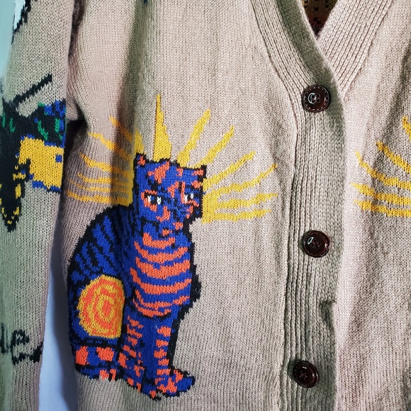 Sissinghurst Button Front Cardigan - Picture 4 of 5